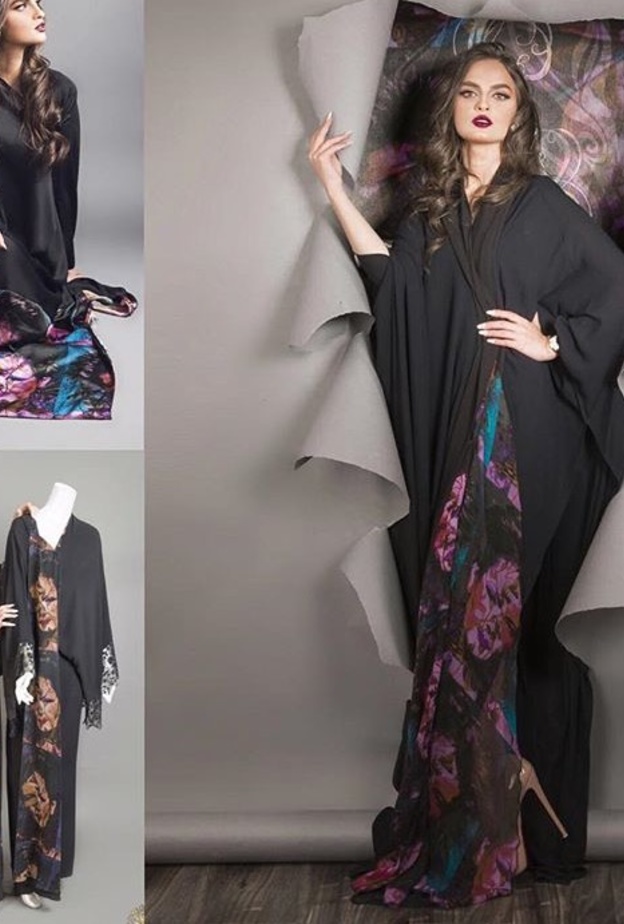 كيناز تعرض مجموعة من العبايات 