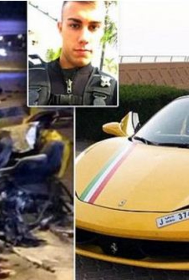 حادثة الفيراري في دبي