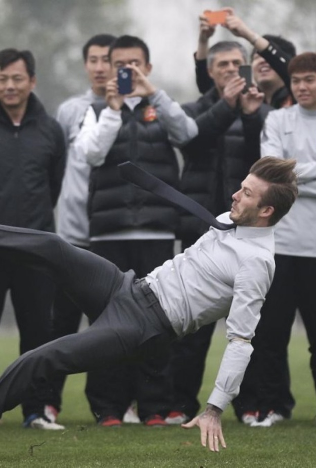  واقعة ديفيد بيكهام المضحكة