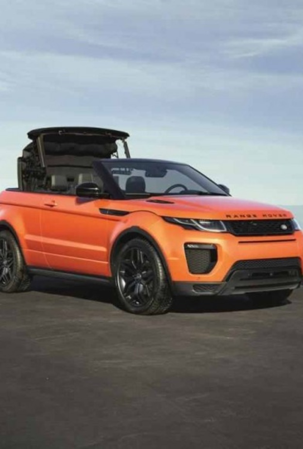 رينج روفر ايفوك 2016 بالسقف المكشوف