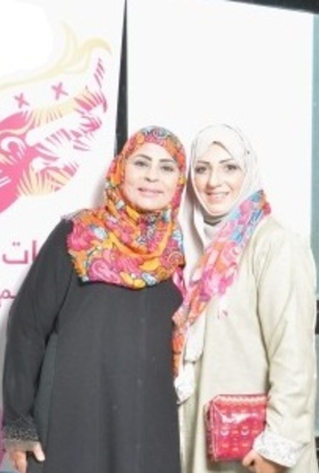 السعوديتان زهرة المعبي وجيهان عشماوي