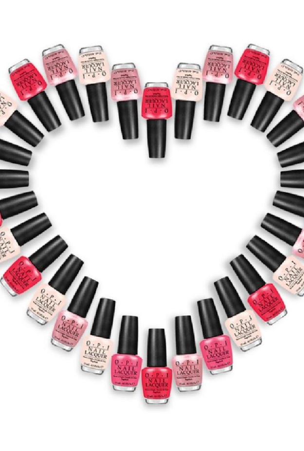 اظافرك بألوان الحب من OPI