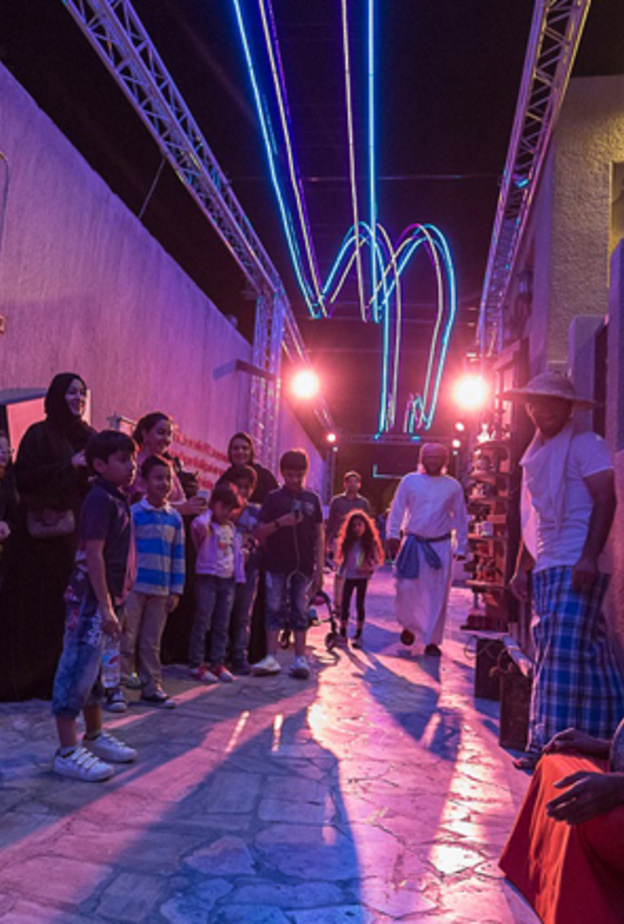 معرض سكة الفني 2019 في حي الفهيدي التاريخي بدبي