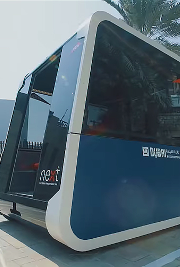 فيديو : دبي تدشن وحدات التنقل ذاتية القيادة الأولى من نوعها على مستوى العالم
