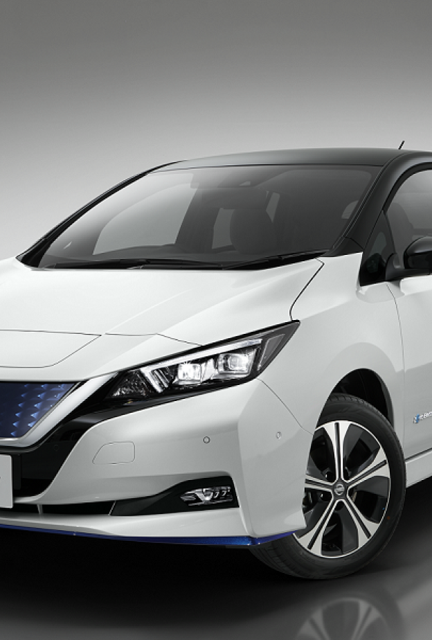 سيارة "ليف إي+" الكهربائية من نيسان