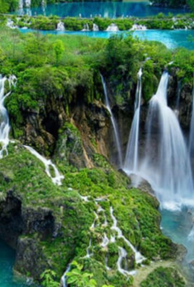 سلسلة شلالات حديقة بحيرات بليتفيتش الوطنية