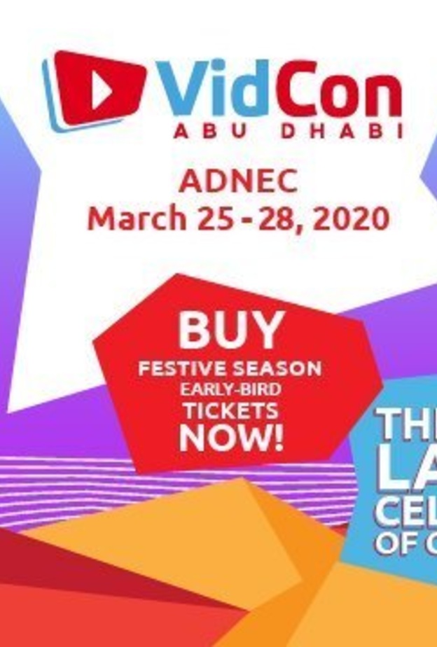 أبرز مبتكري المحتوى في مؤتمر فيدكون أبوظبي في مارس 2020