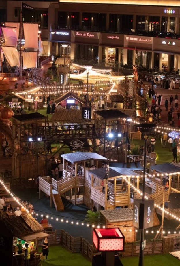 متنزه ترفيهي جديد بطالع القراصنة في الواجهة المائية لدبي فستيفال سيتي