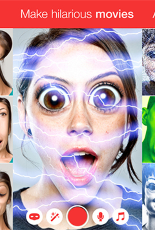 فيديو سيلفي مضحكة مع تطبيق LOL Movie