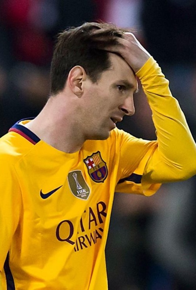 بكاء وصدمت ميسي