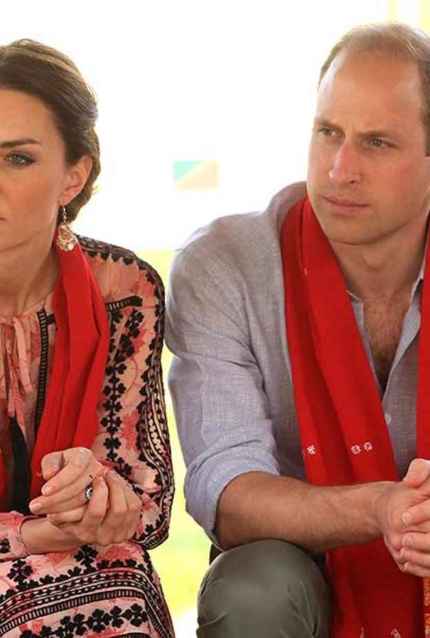 كيت ووليام يستمعون جيدا للاحاديث