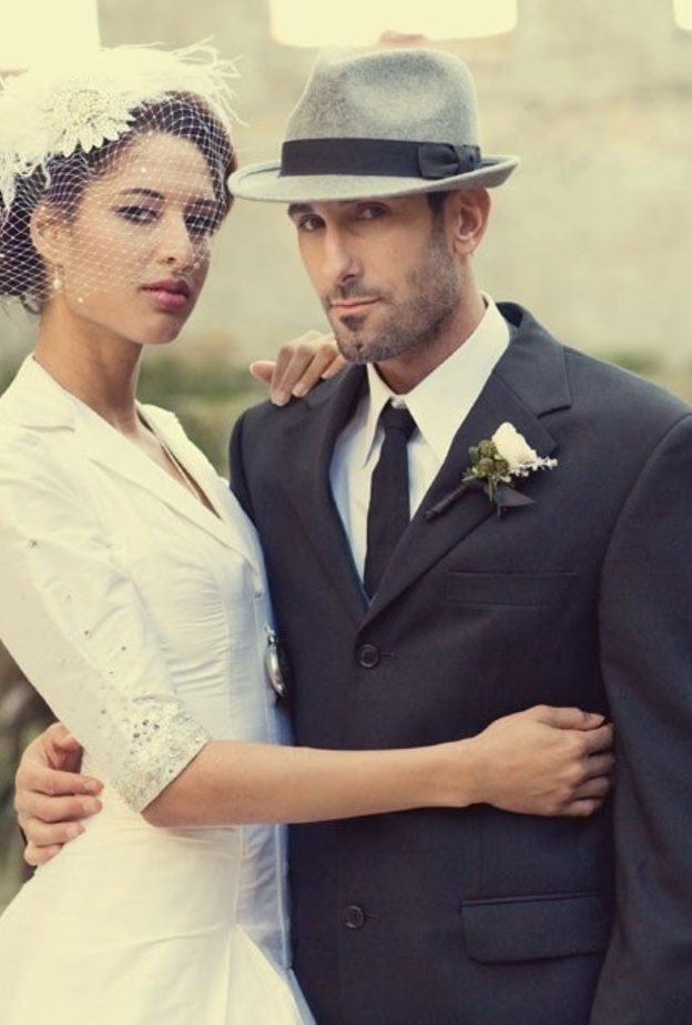 قبعات للعرسان و أكسسوار الرأس للعروس