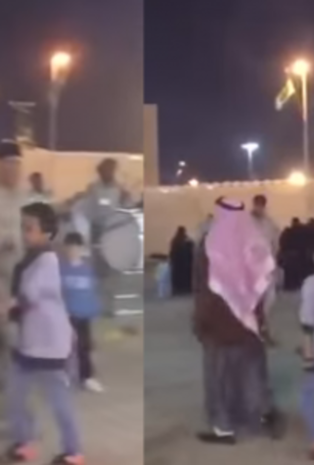 المسن في مقطع الفيديو