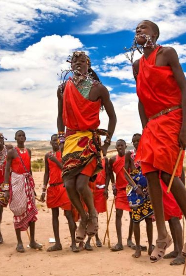 الرقصة الشعبية الشهيرة في كينيا