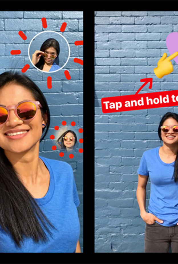 ملصق الـ سيلفي .. جديد انستقرام !