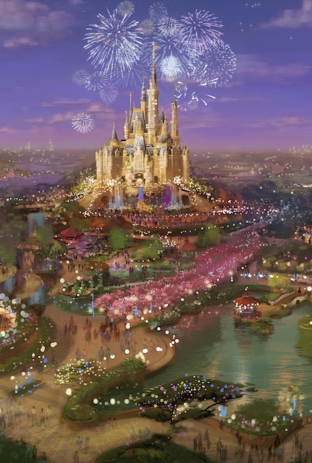 صورة متوقعة لعالم ديزني في الصين