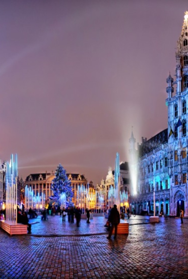 مدينة بروكسل في بلجيكا