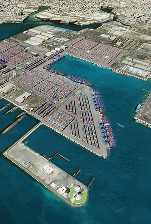 محطة بوابة البحر الاحمر في السعودية تحصل على جائزة دعم التجارة البحرية المستدامة 2020