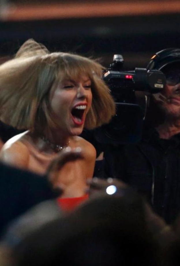 فرحة تايلور العارمة