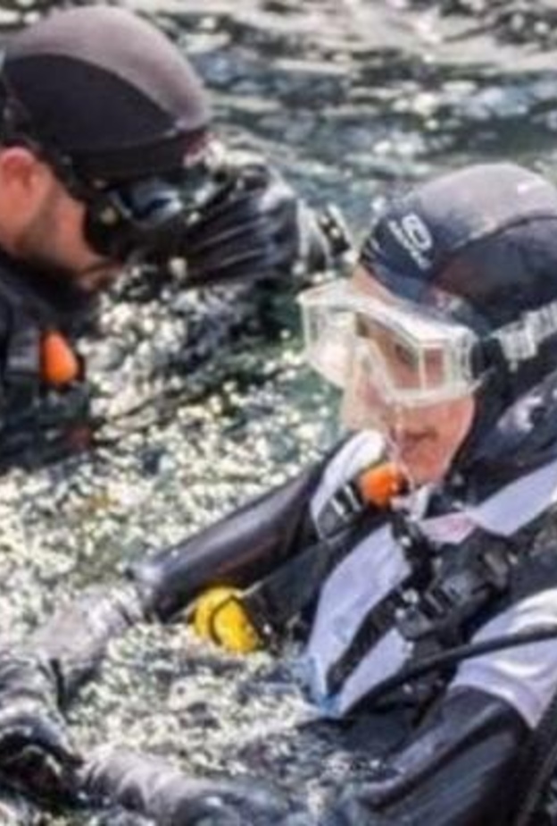 التدريب على الغوص