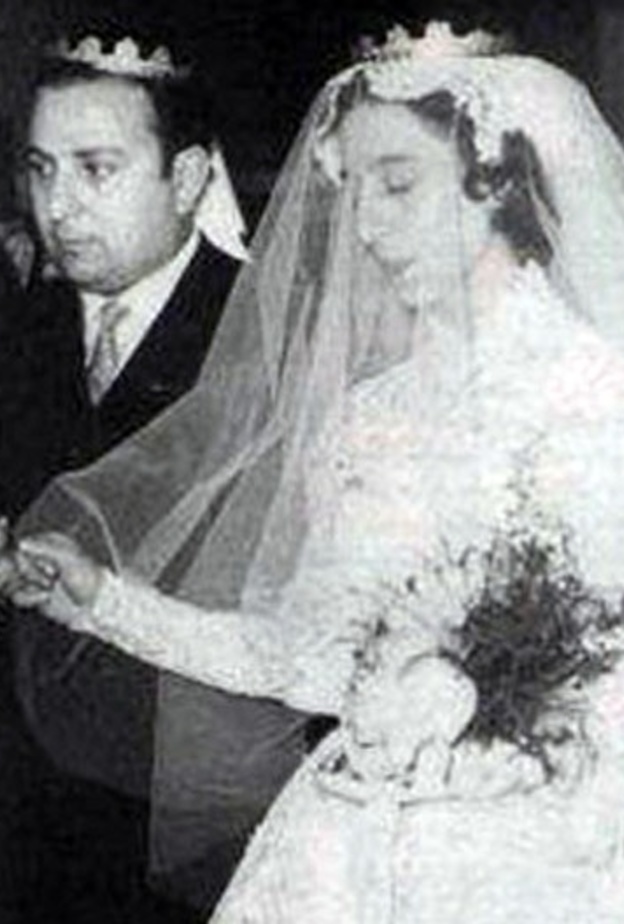 السيدة فيروز مع الموسيقار عاصي