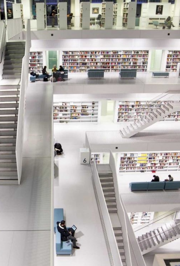 مكتبة مدينة شتوتغارت في ألمانيا