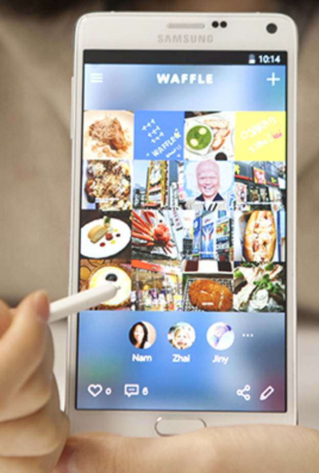 Waffle .. شبكة تواصل اجتماعي جديدة من سامسونج