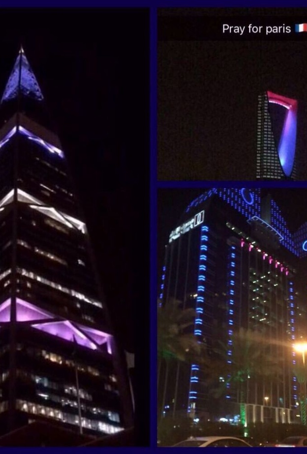 برج العنود والمملكة والفيصلية 