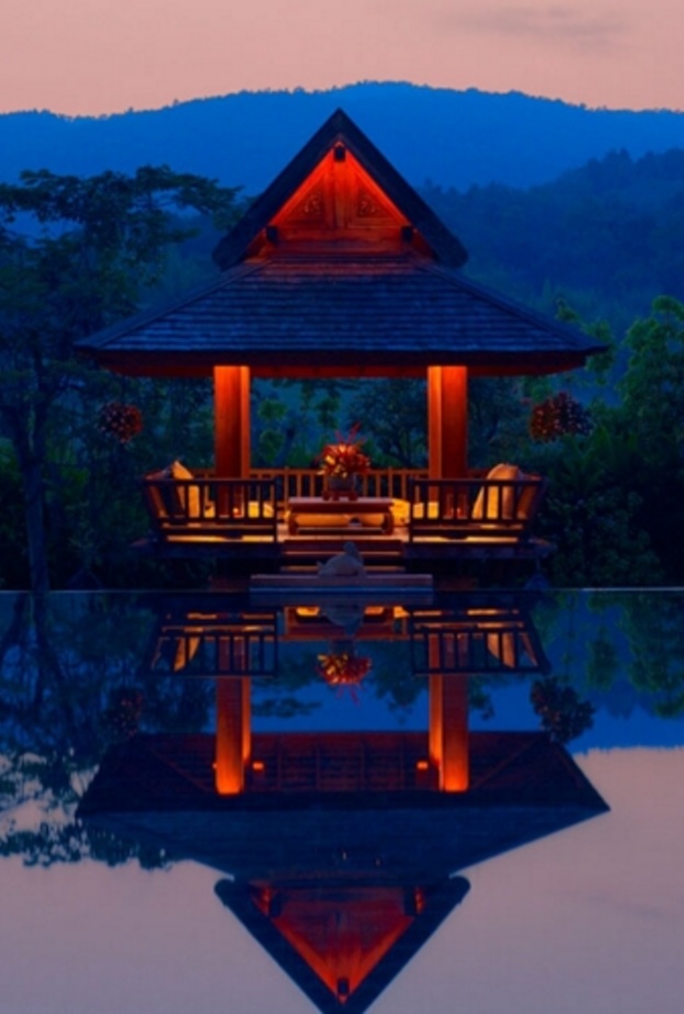  المنزل يوجد في منطقة جبال الهيمالايا في شمال تايلاند