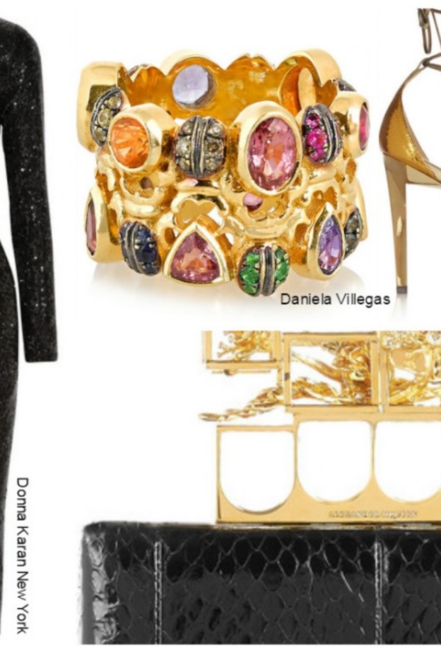 الفستان اللامع