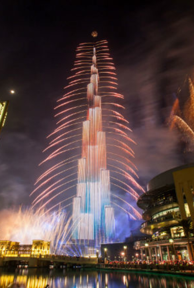 دبي : الوجهة الأولى للاحتفال بالسنة الجديدة