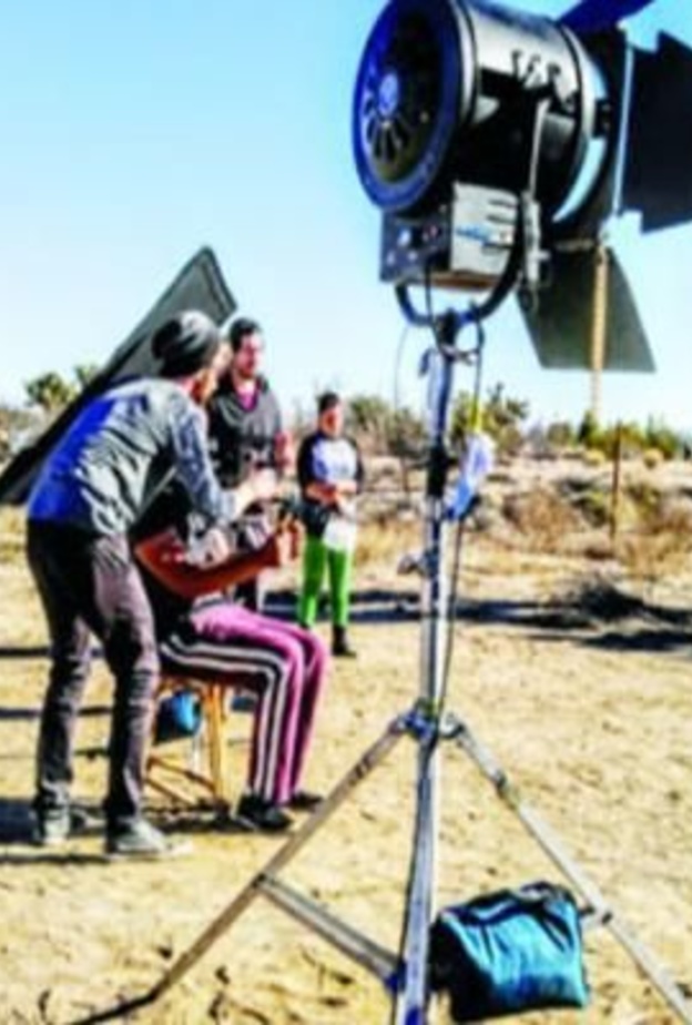 أثناء التصوير