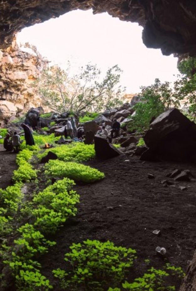 كهف أم جرسان في السعودية - الصورة من CNN عربية