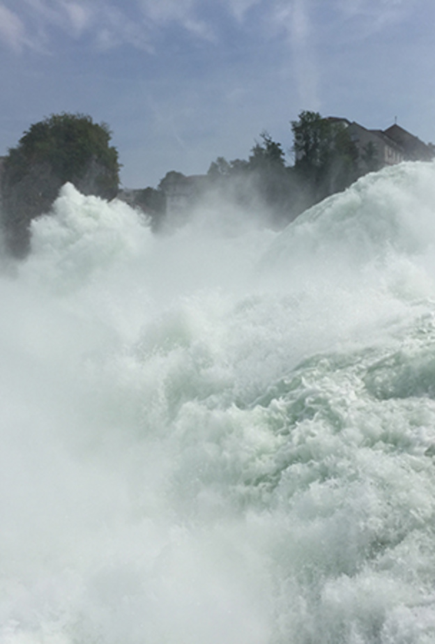 شلالات الراين .. الأكبر والأجمل في أوروبا