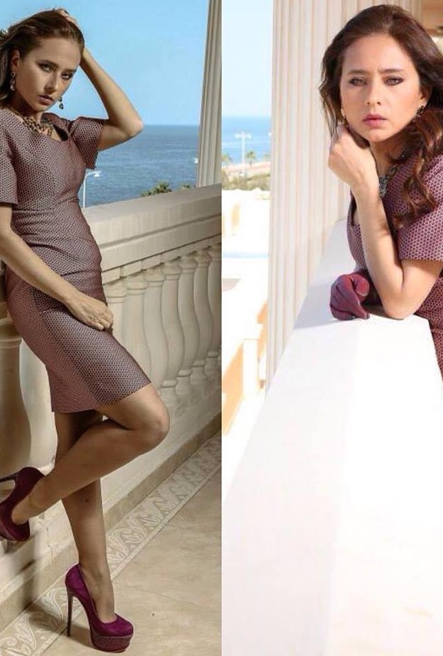 آخر جلسة تصوير لنيللي كريم