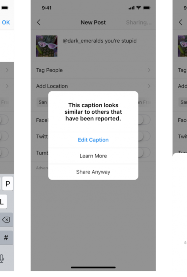انستقرام Instagram تستخدم الذكاء الصناعي لوقف التنمر على الإنترنت