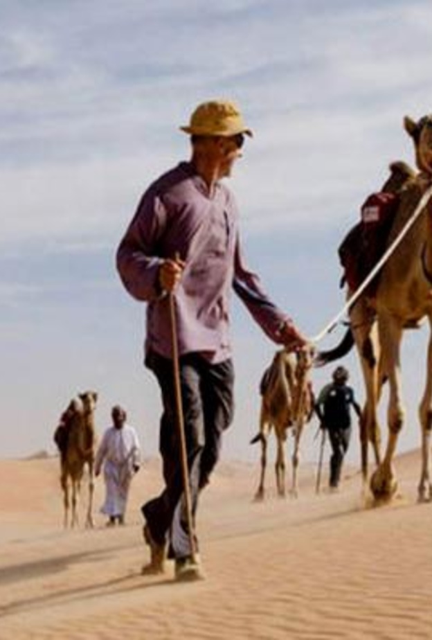 مارك في صحراء السعودية 