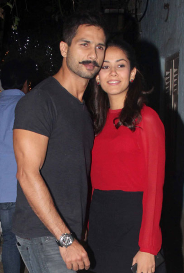 شاهيد كابور وزوجته