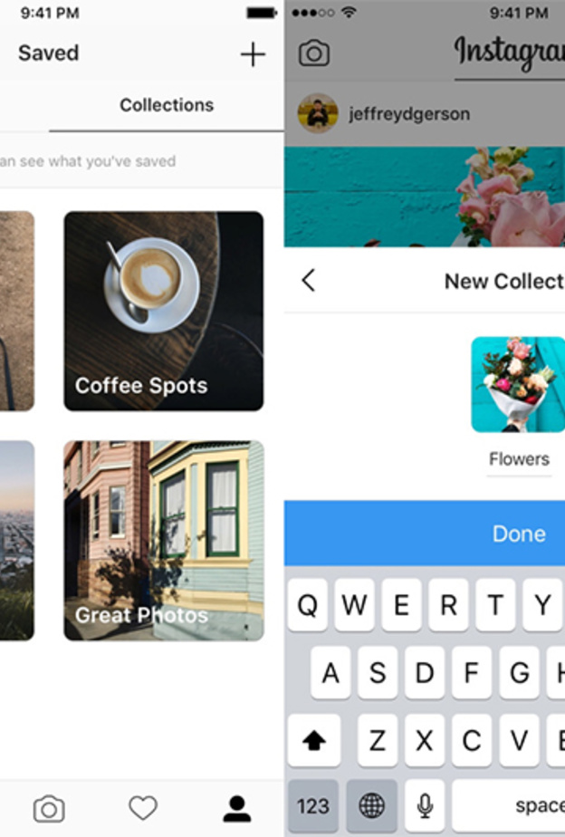كوليكشنز Collections .. ميزة جديدة في انستقرام 