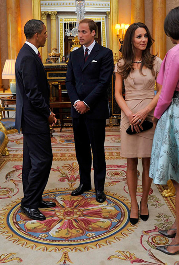 لقاءات وليام و اوباما سابقا