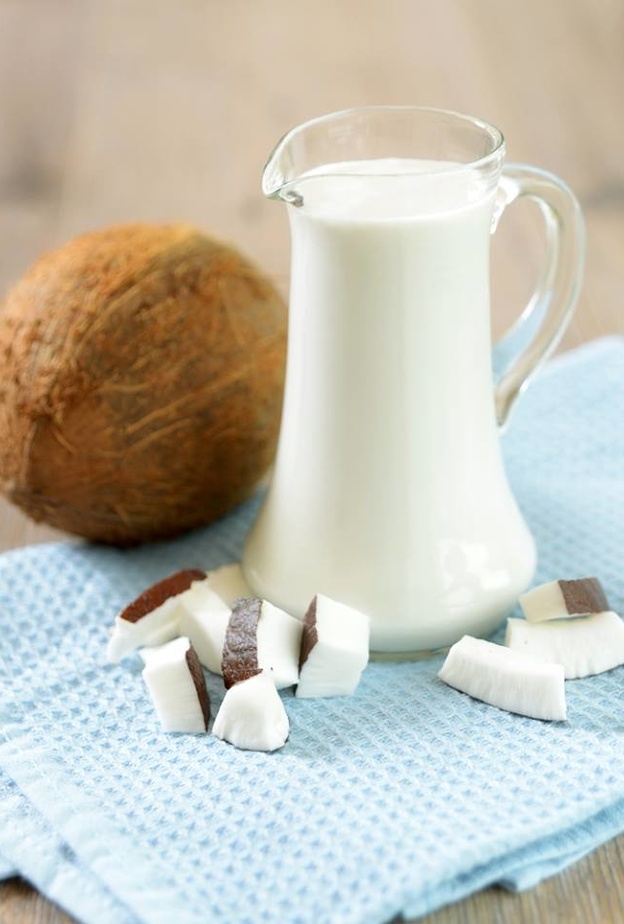 حليب جوز الهند