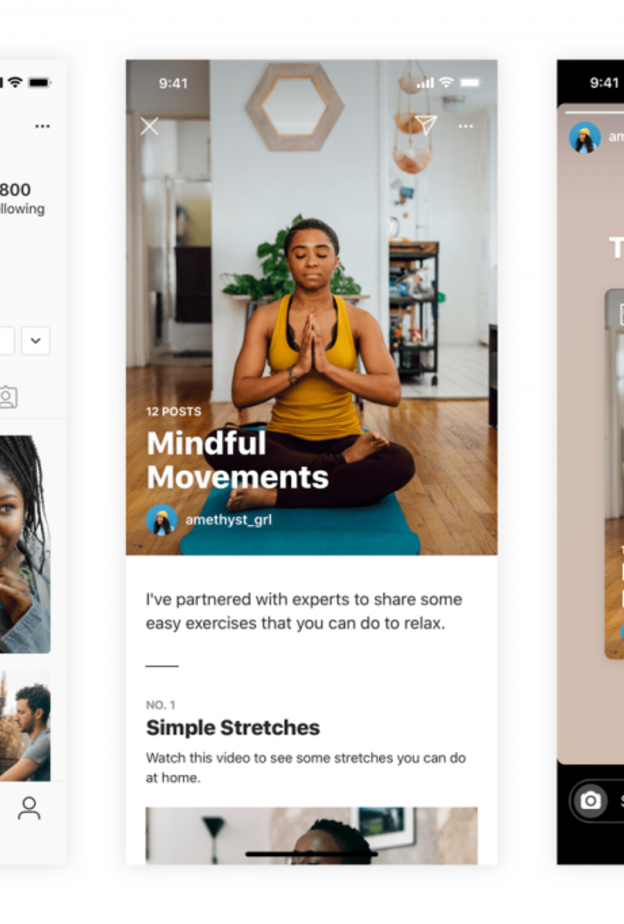 الإرشادات Guides ميزة جديدة على انسقرام Instagram