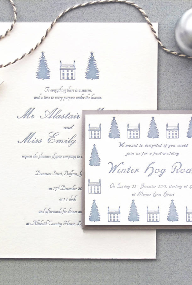 لعروس الشتاء.. بطاقات دعوة رائعة تناسب حفلك