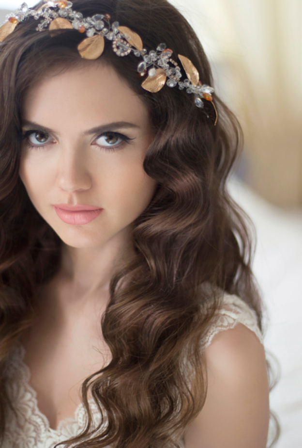 شعركِ أكثر كثافة يوم زفافك