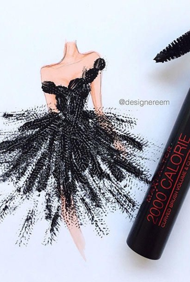 لوحة ريم بالماسكار