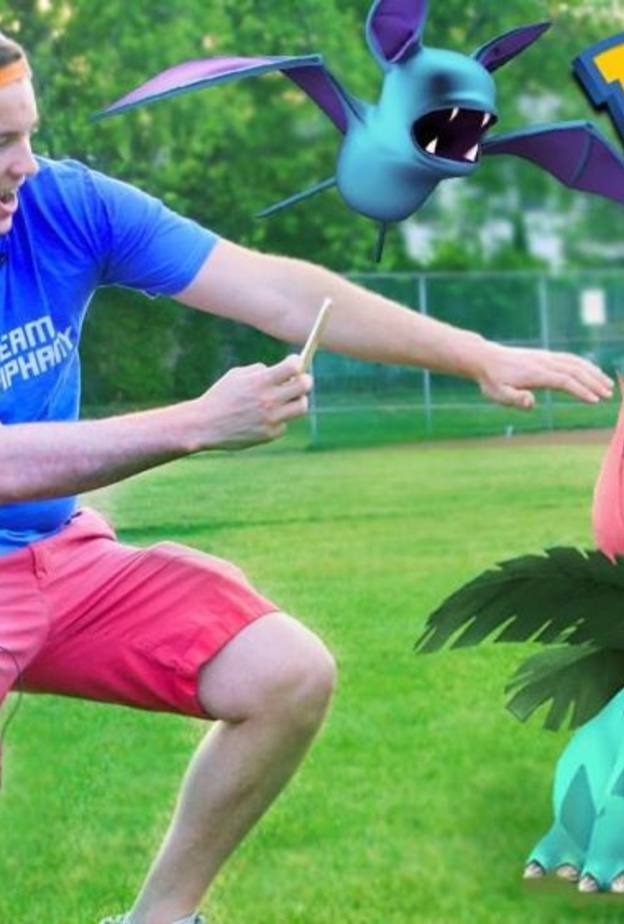 ملاحقة الجميع للبوكيمون في كل مكان 