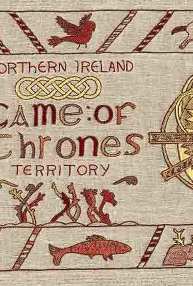 لوحة فنية عملاقة في إيرلندا الشمالية تجسد ملحمة لعبة العروش Game of Thrones !