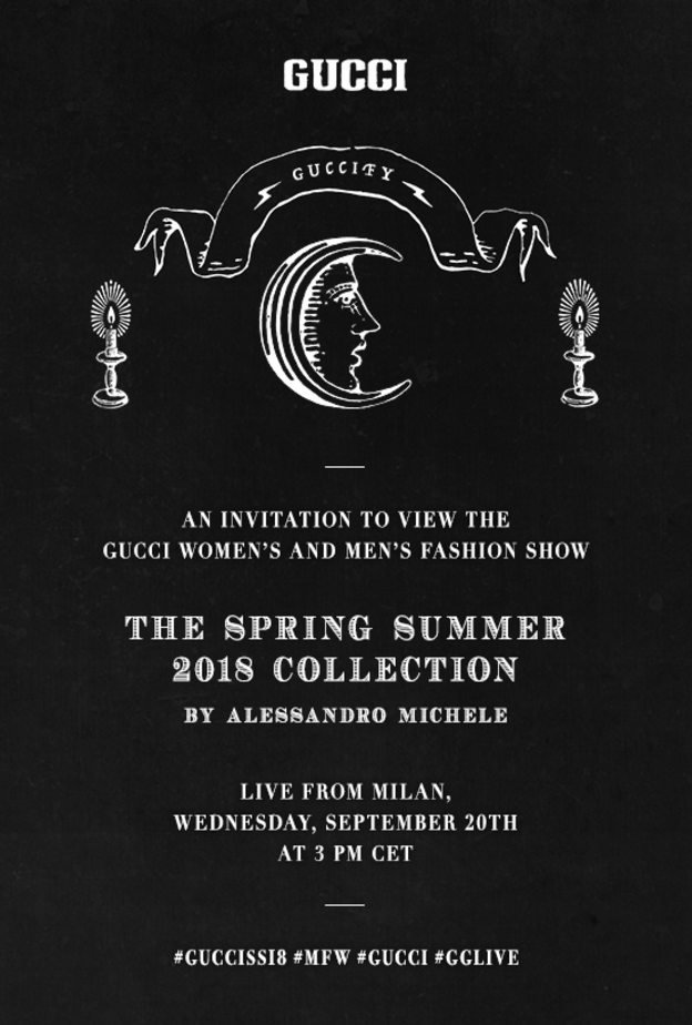 بث مباشر من ميلان لعرض أزياء Gucci لربيع صيف 2018
