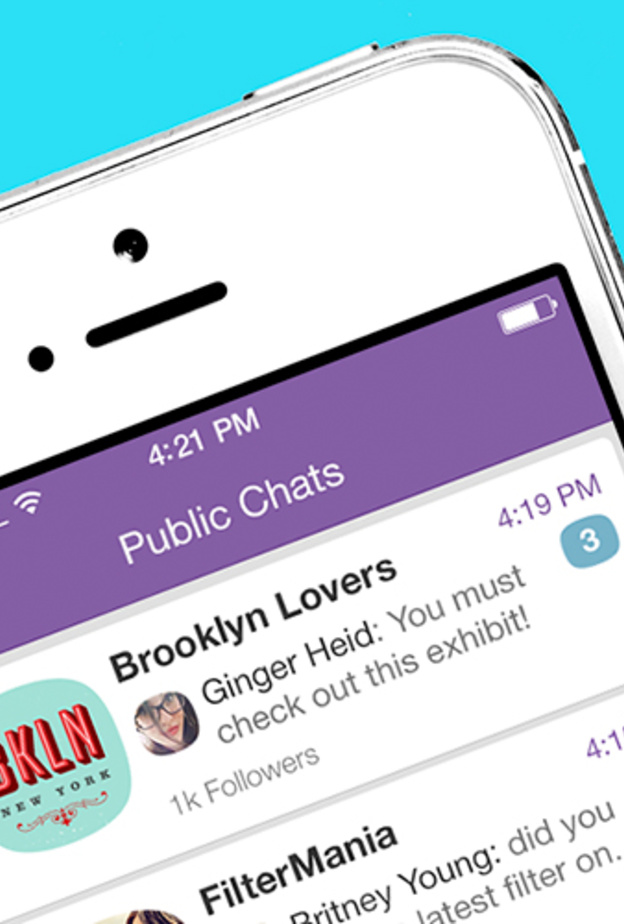 الـ Public Chats من فايبر متاحة في الشرق الأوسط