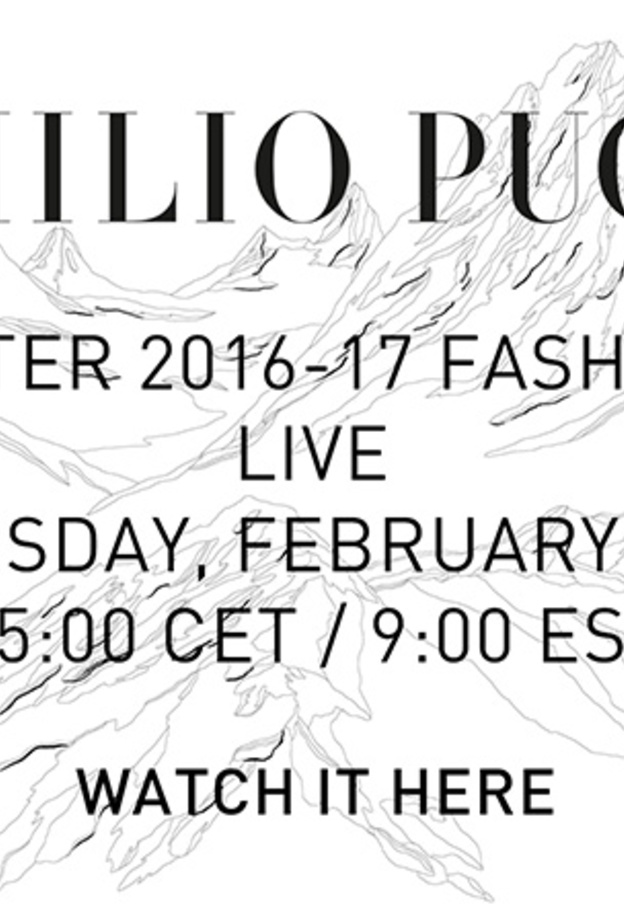 بث مباشر لعرض أزياء Emilio Pucci - خريف شتاء 2016